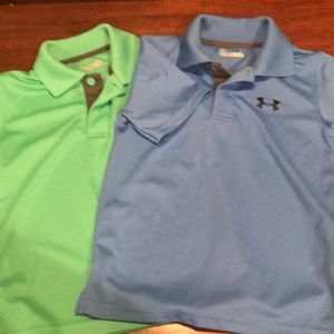 Boys Under Armor Polos